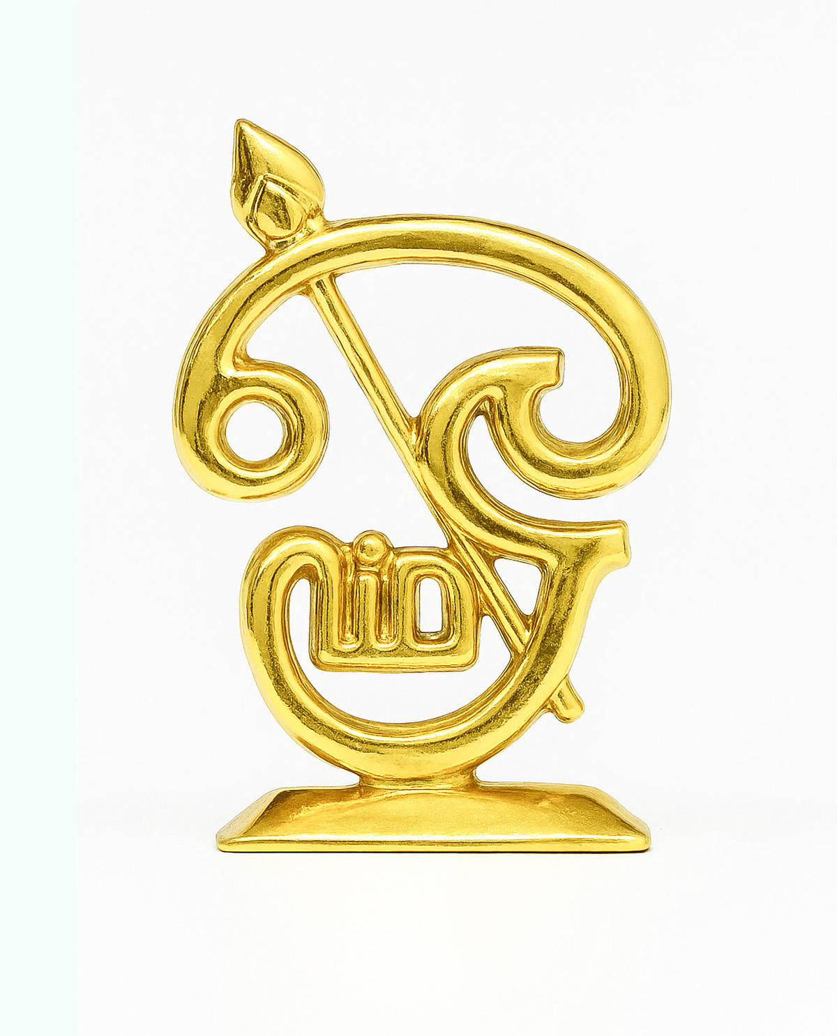 Om with Vel Symbol