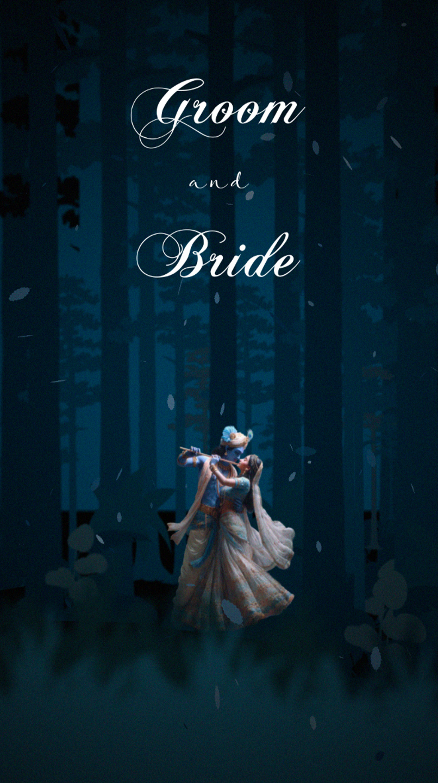 Enchanted Forest Wedding Reception E-Invitation