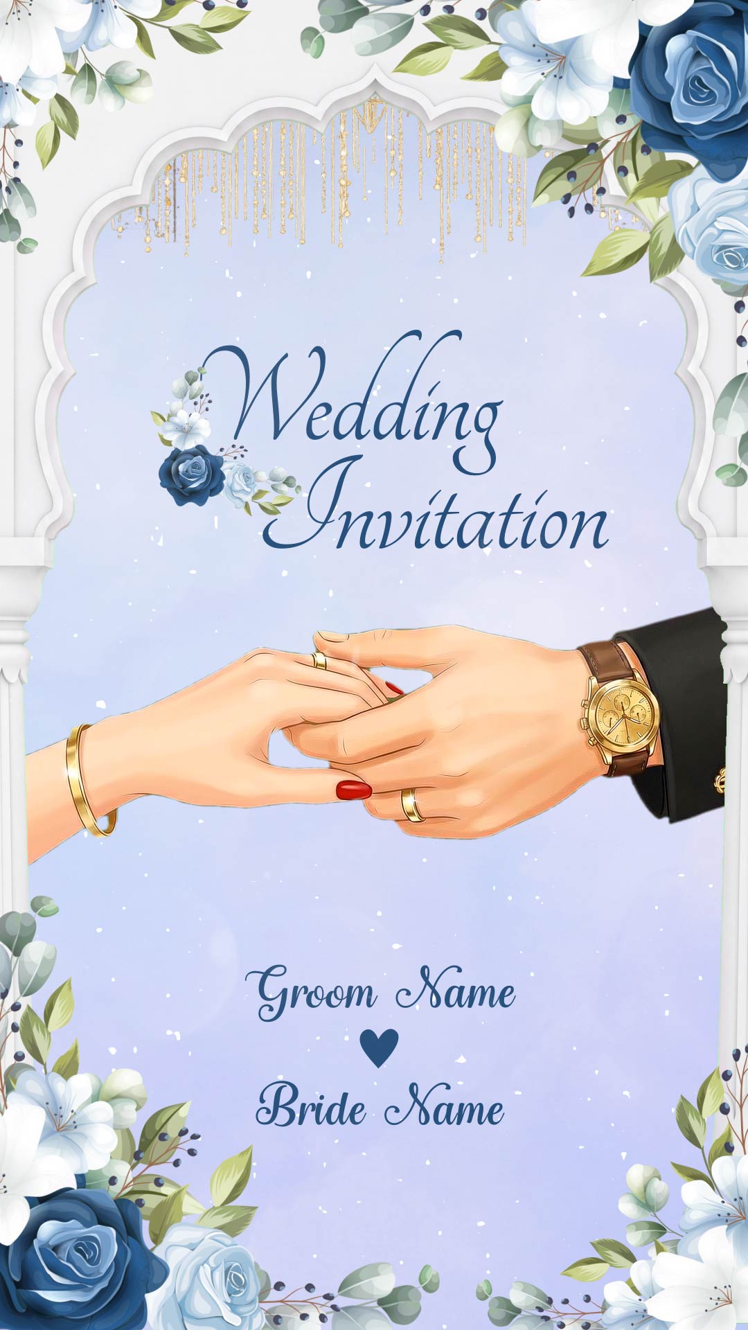 Christian Wedding E-Invitation