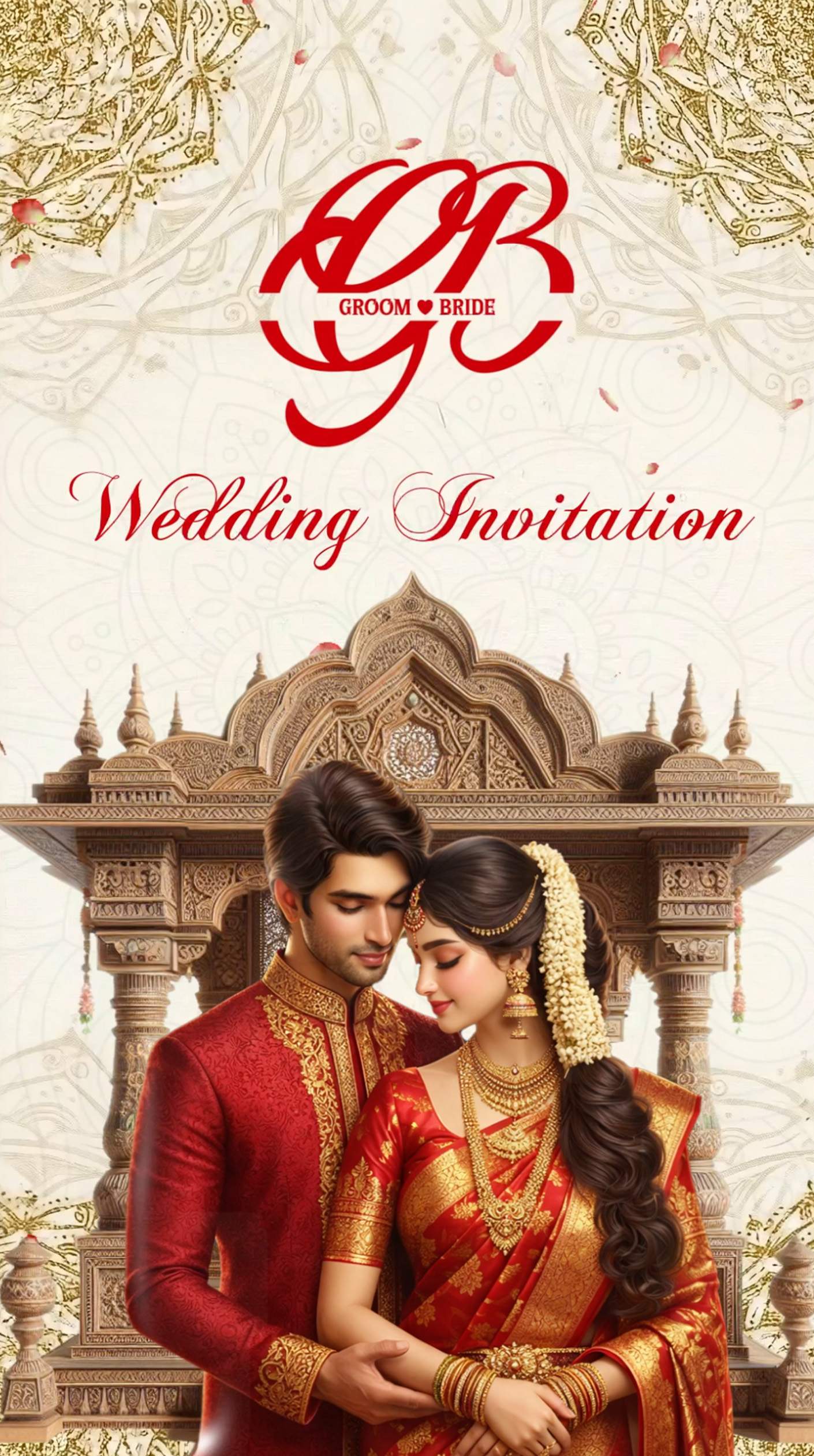 Royal Love – Premium Tamil Wedding Video Invitation
