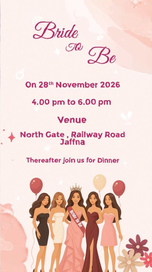 Bride-to-Be Invitation Video | Modern Bachelorette Party E-Card